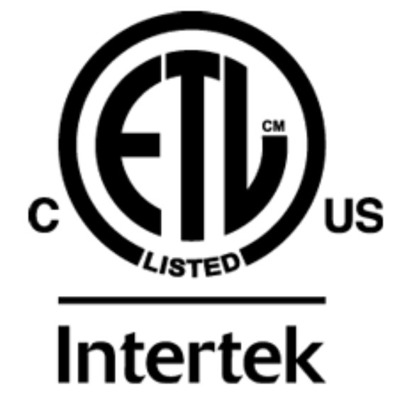 Certifikát Intertek